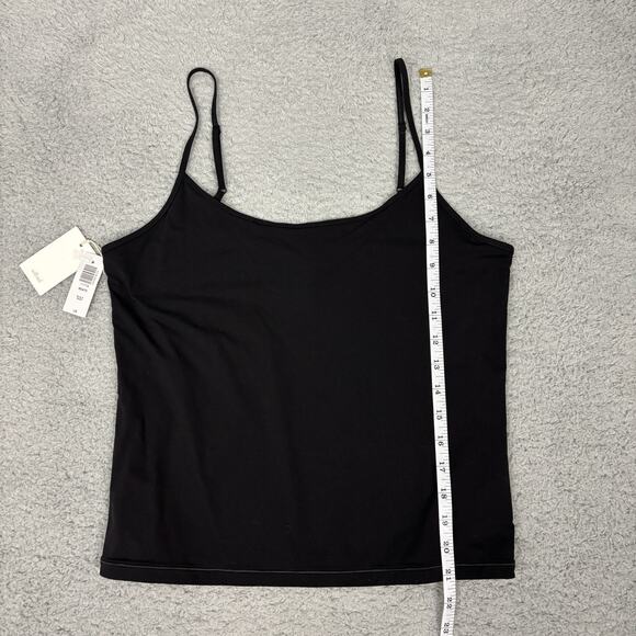 Aritzia Wilfred Cami Tank Top sz Large Black Adjustable Straps office career - Picture 8 of 12